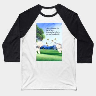 Dog Wedding Baseball T-Shirt